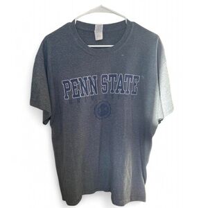 Women's Gildan Penn State University Grey & Navy T-Shirt